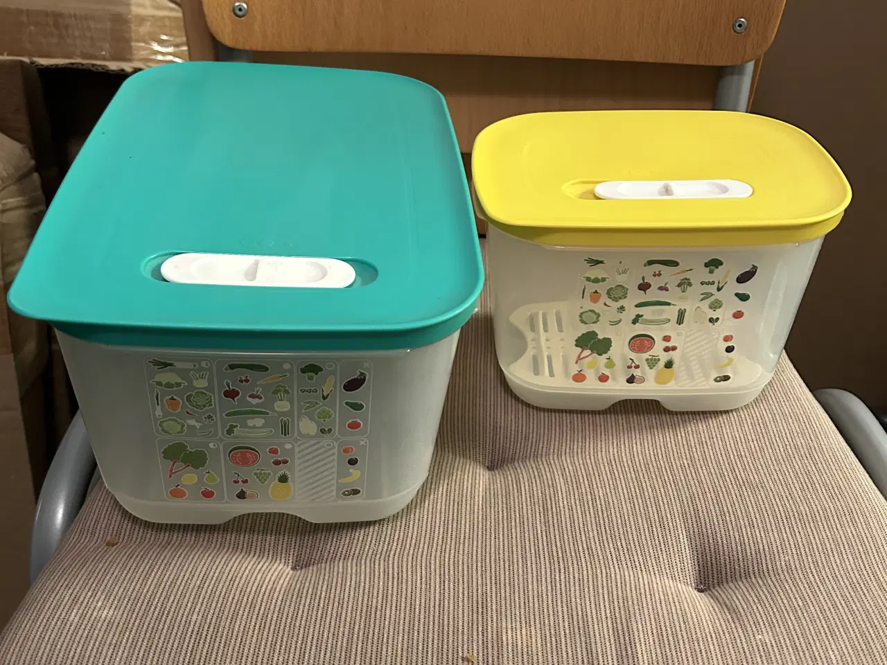 Billede 1 - 2 stk madopbevaringsbøtter