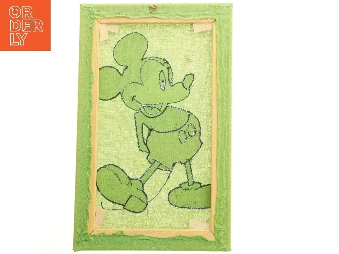 Billede 2 - Mickey Mouse lærredsbillede (str. 50x32 cm)