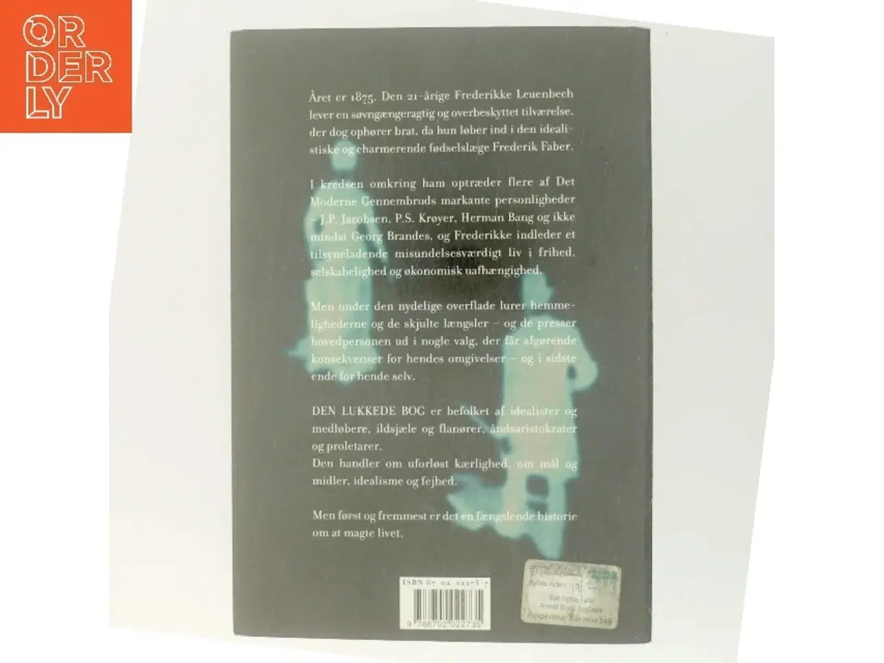 Billede 3 - Den lukkede bog : roman af Jette A. Kaarsbøl (Bog)