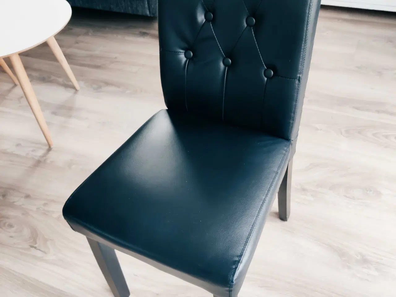 Billede 2 - 6 spisebordsstole (sort)