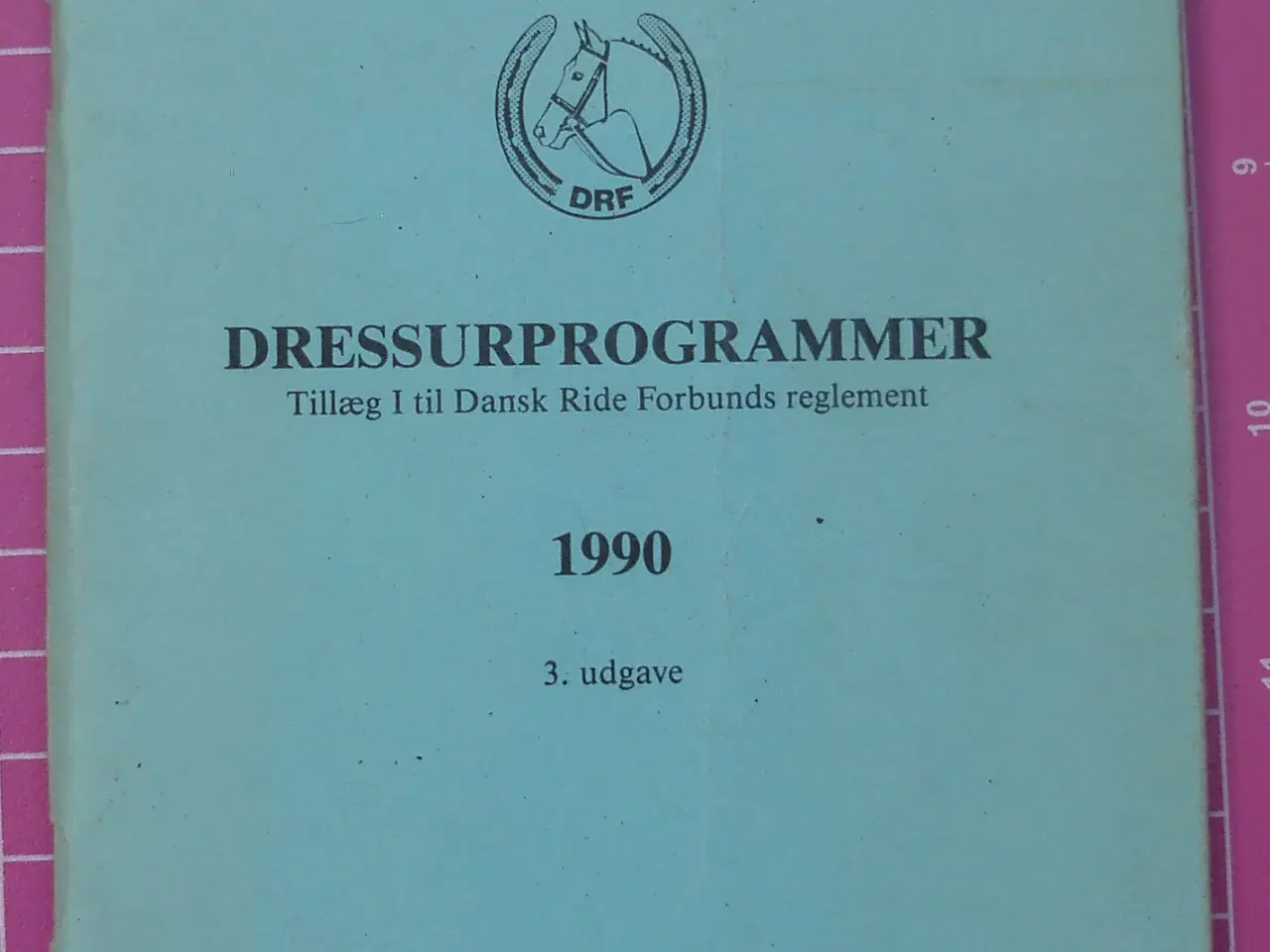 Billede 1 - Dressurprogrammer tillæg 1, 1990