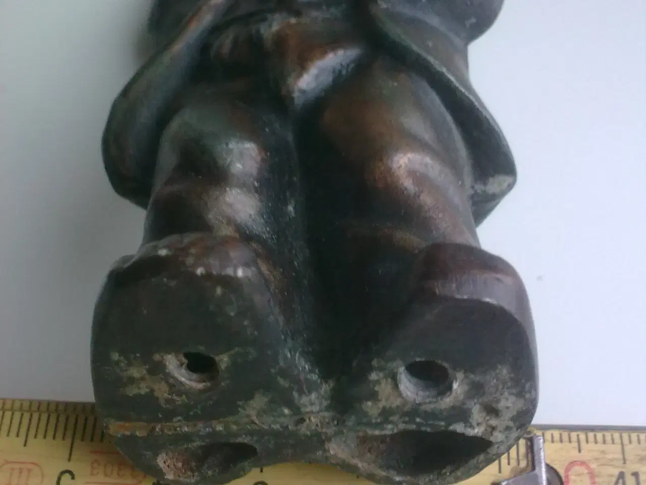 Billede 5 - Skulptur Ølmand + 1942 Piet Hein ord ØLflaske