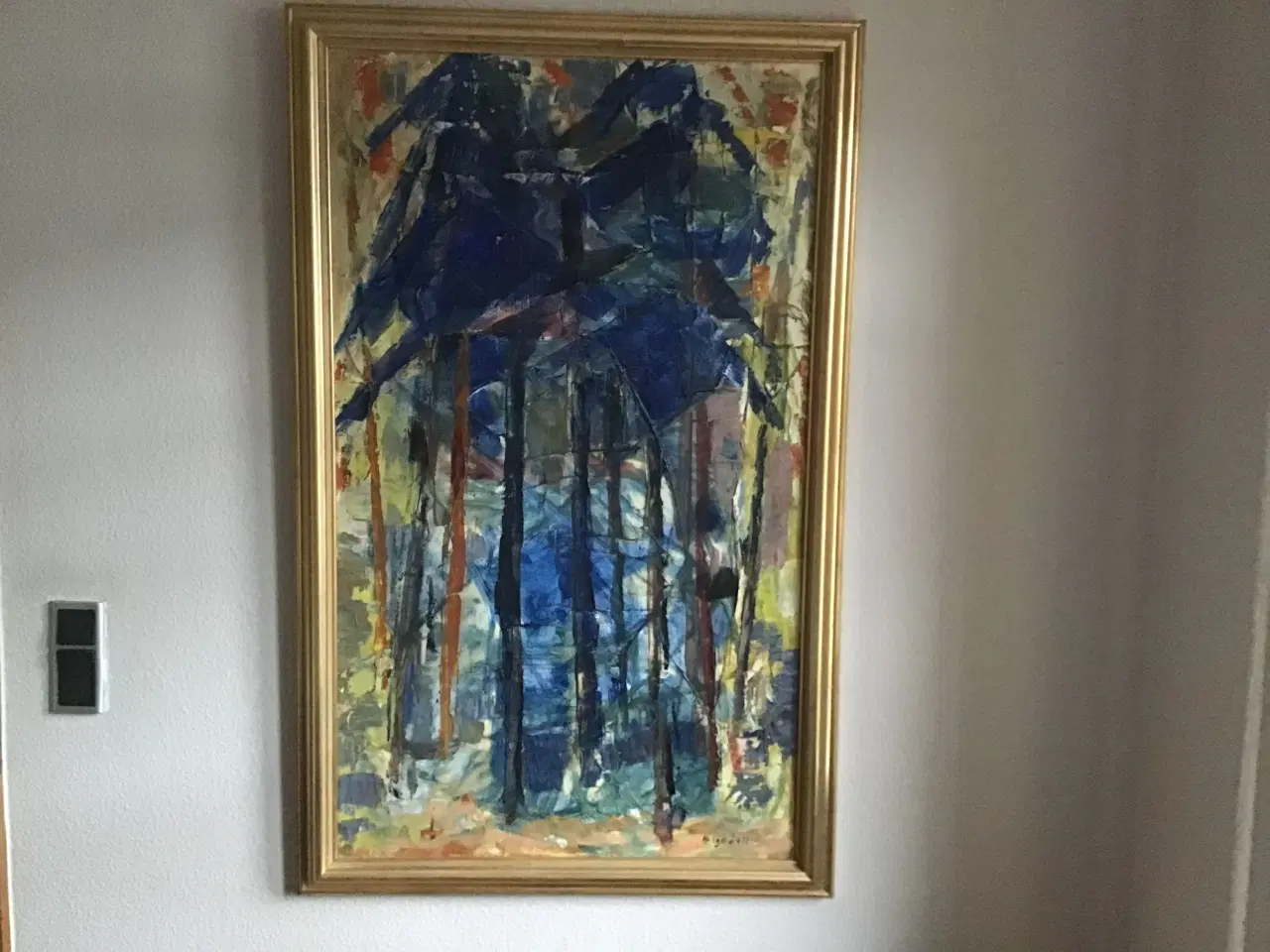 Billede 2 - Oliemaleri af Holger Dall