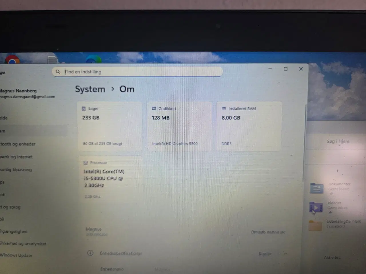 Billede 7 - Lenovo ThinkPad T450 14"