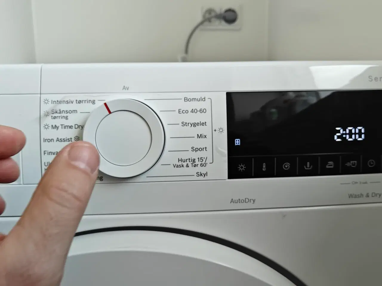 Billede 4 - Bosch vask og tør kombi. 15 mdr. garanti.