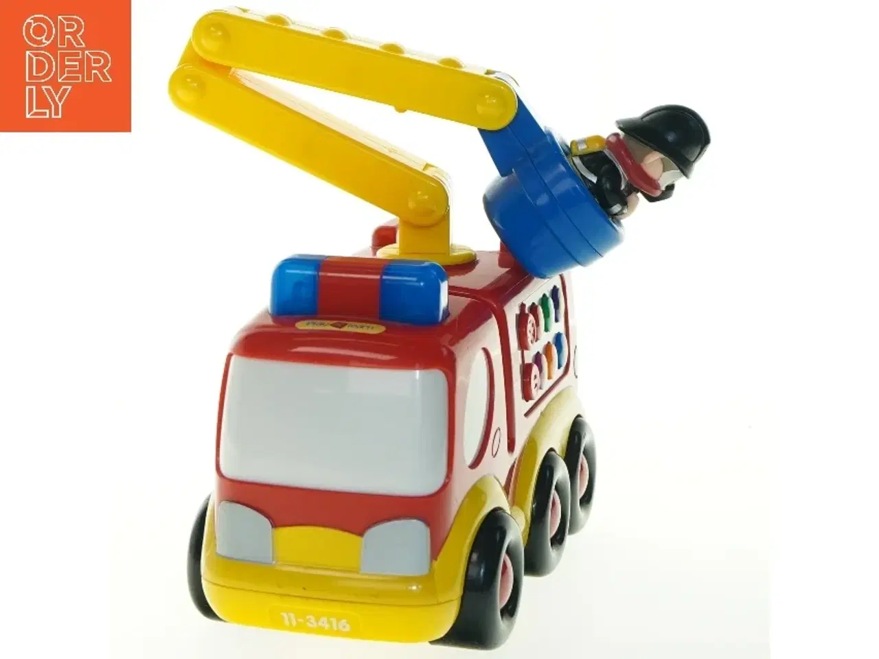 Billede 3 - Legetøjs brandbil med figur fra Play 2 Learn (str. 23 cm)