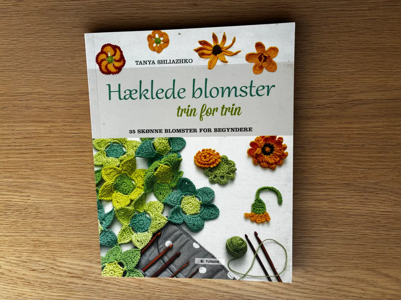 Billede 1 - Hæklede blomster trin for trin