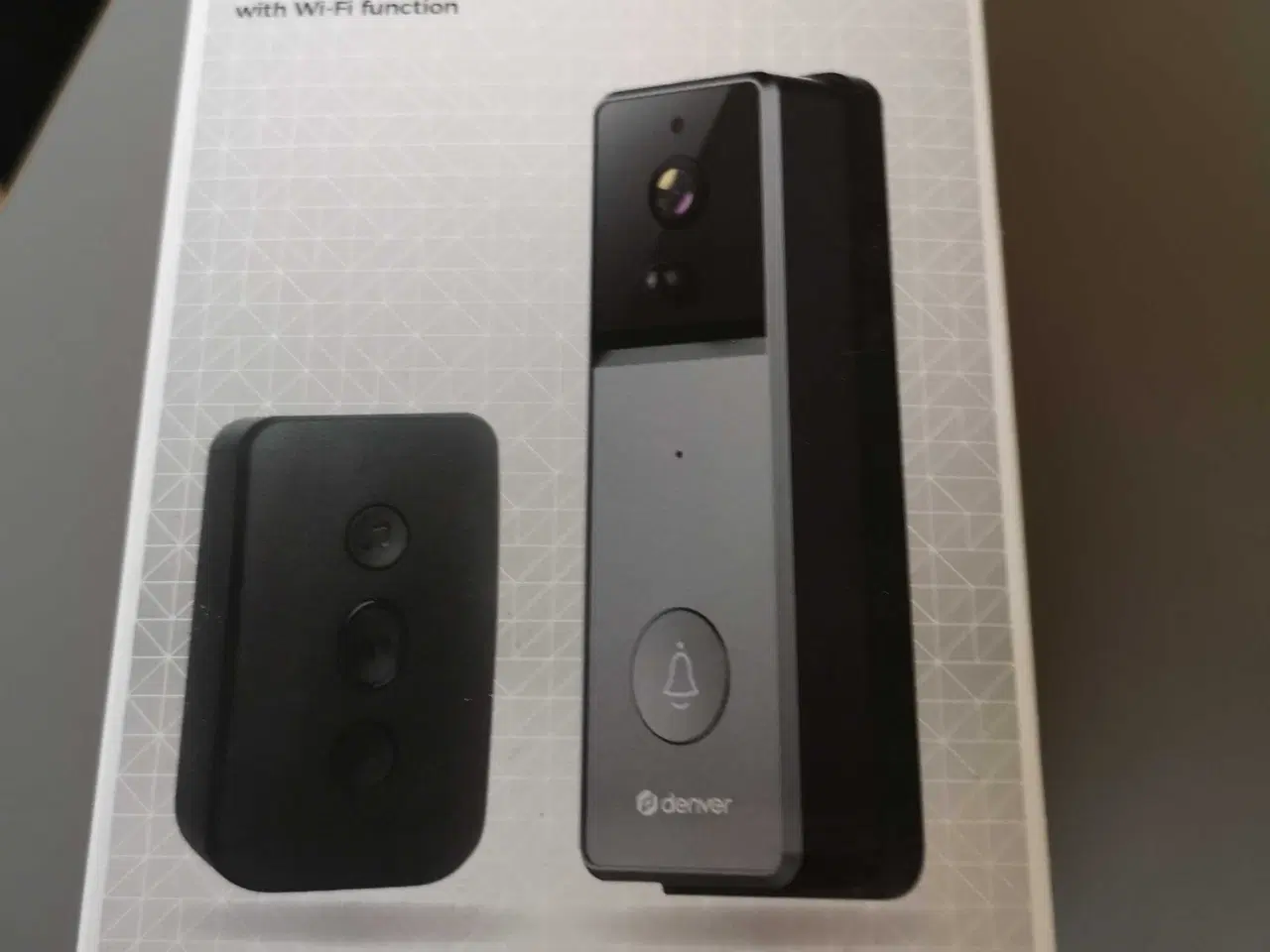 Billede 2 - Denver Tuya Smart Home Ringeklokke m. Kamera - Sor