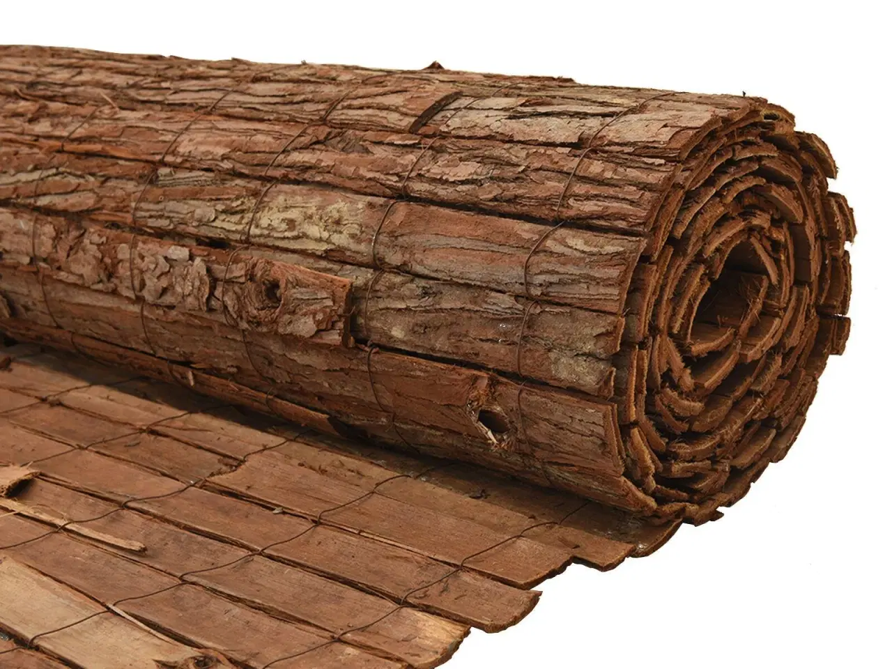 Billede 5 - Barkhegn Brun 400 x 125 cm Bark