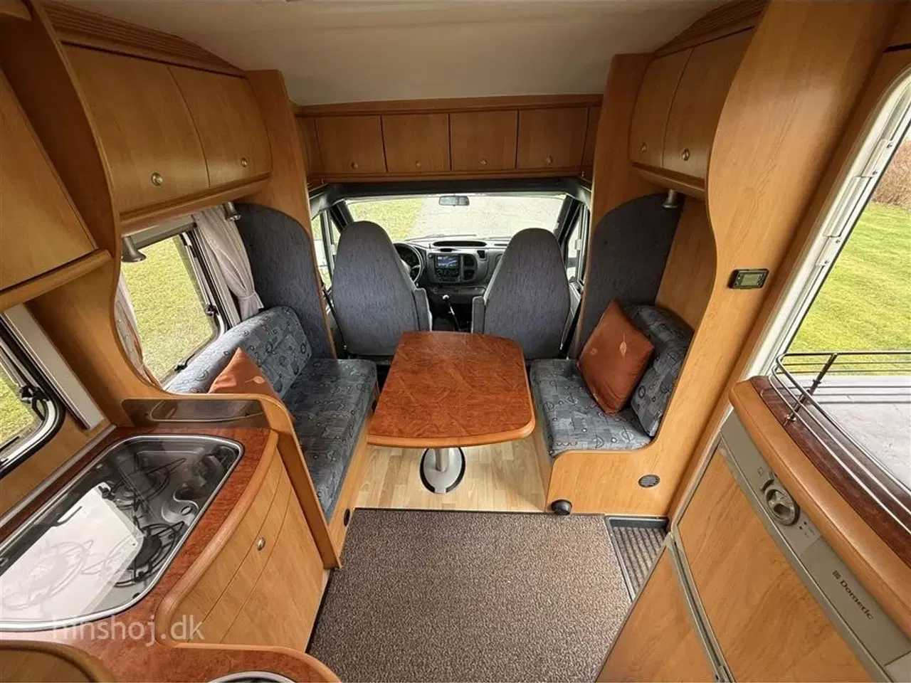 Billede 3 - 2005 - Hobby Siesta 600 FC   Autocamper med lav fransk dobbeltseng fra Hinshøj Caravan