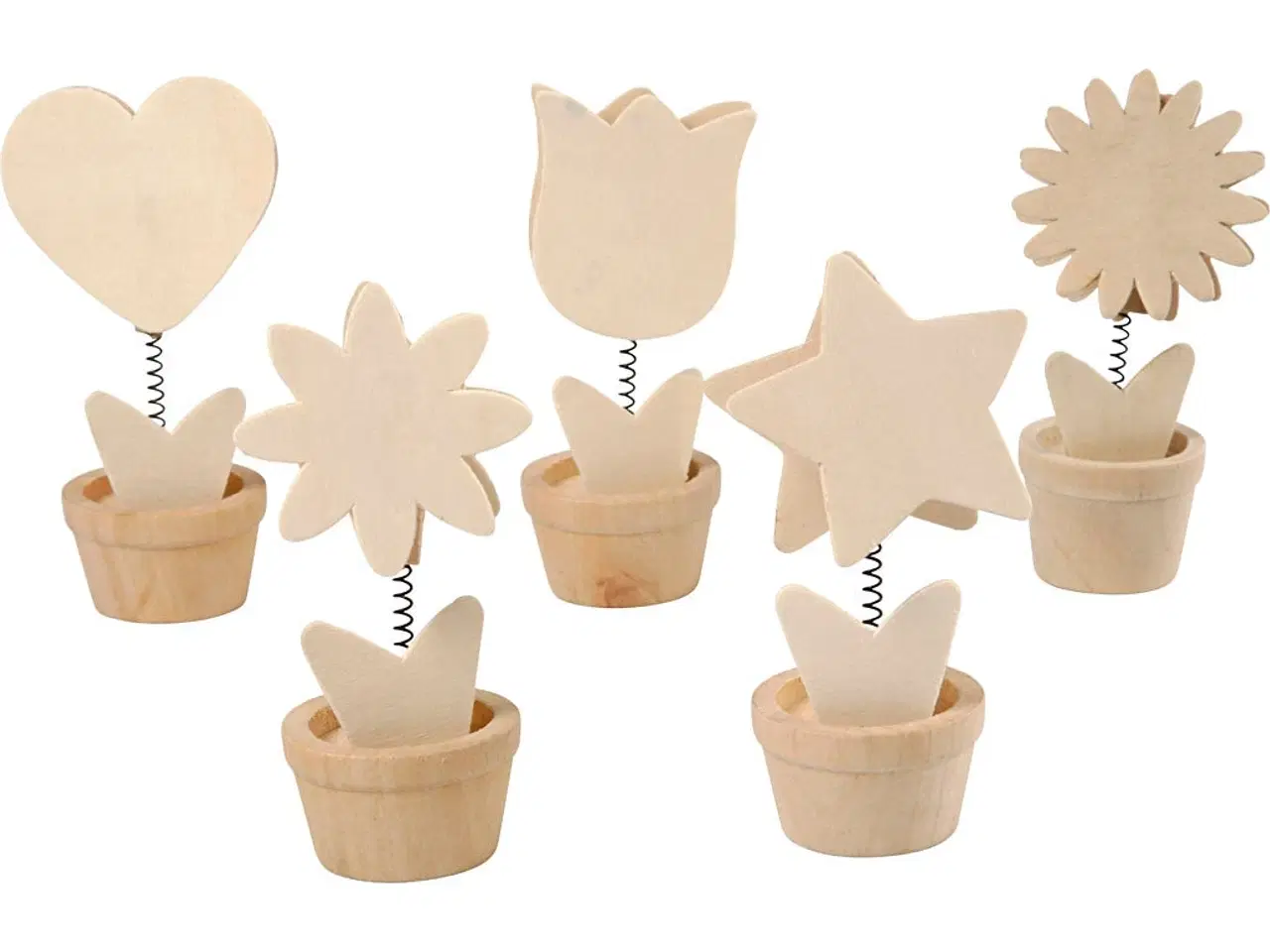 Billede 1 - Memo-holder, H: 10 cm, diam. 5 cm, 10 stk./ 1 pk.