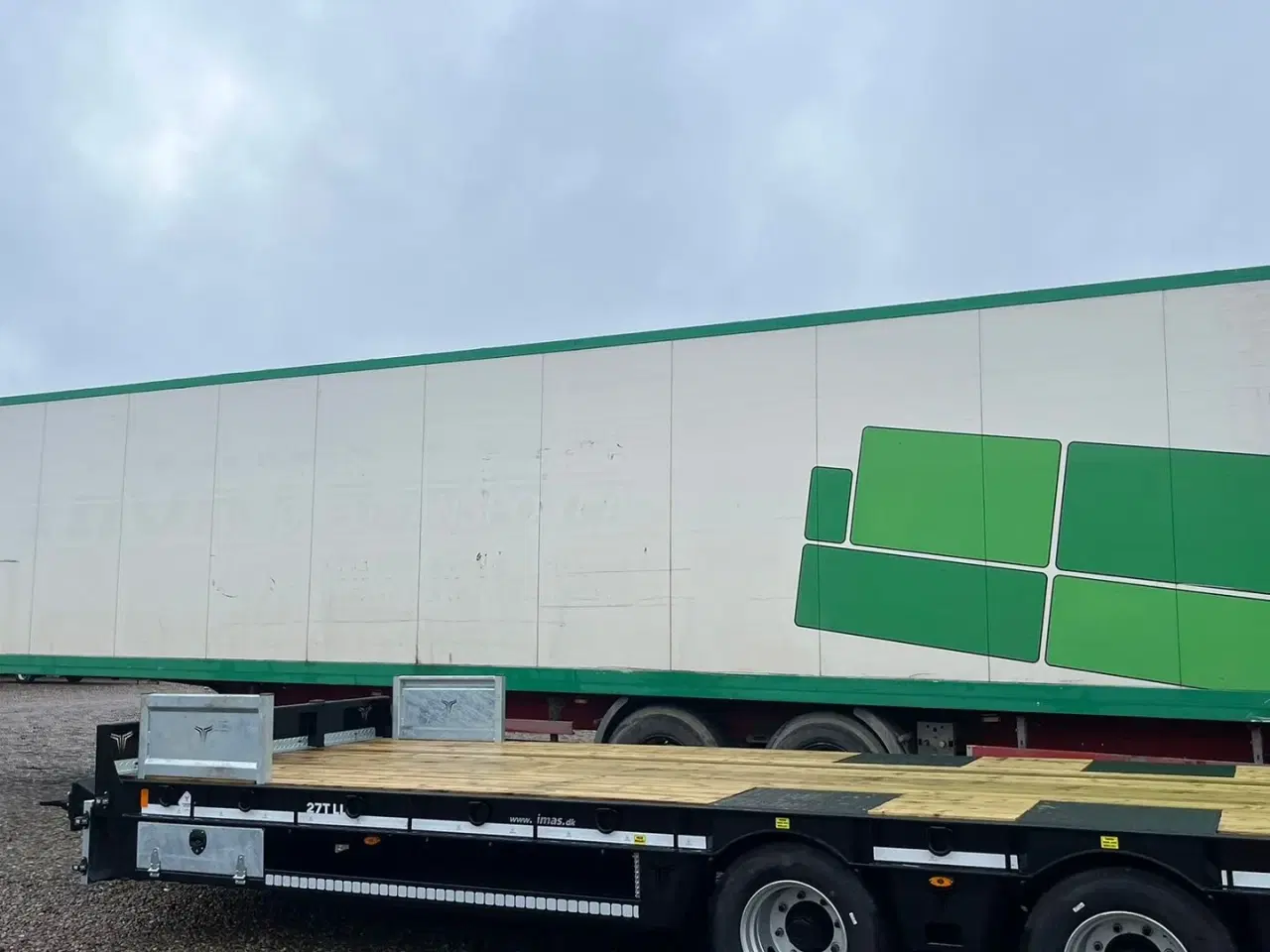 Billede 6 - Kel-Berg Box trailer Med læsserampe i bag