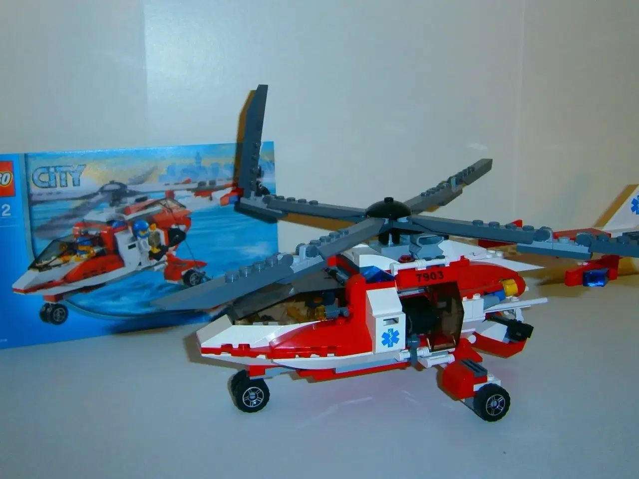 Billede 4 - Lego CITY 7037: Rednings helikopter
