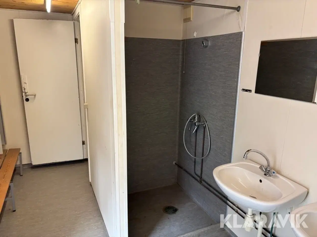 Billede 11 - Toilet- og badeskur Vinderup Skurvogne 6 mands