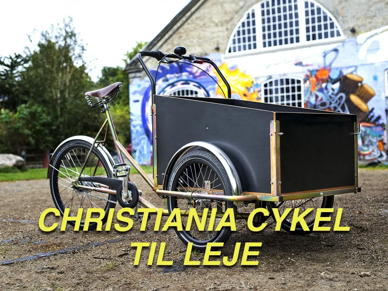 Billede 1 - UDLEJES - Rent A Christiania bike