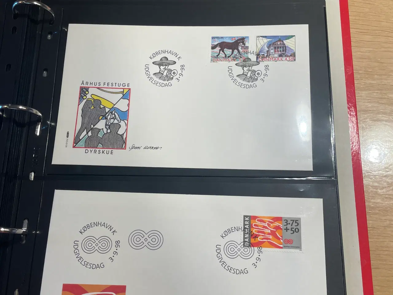 Billede 17 - Førstedagskuverter fra Danmark fra 1996-1998