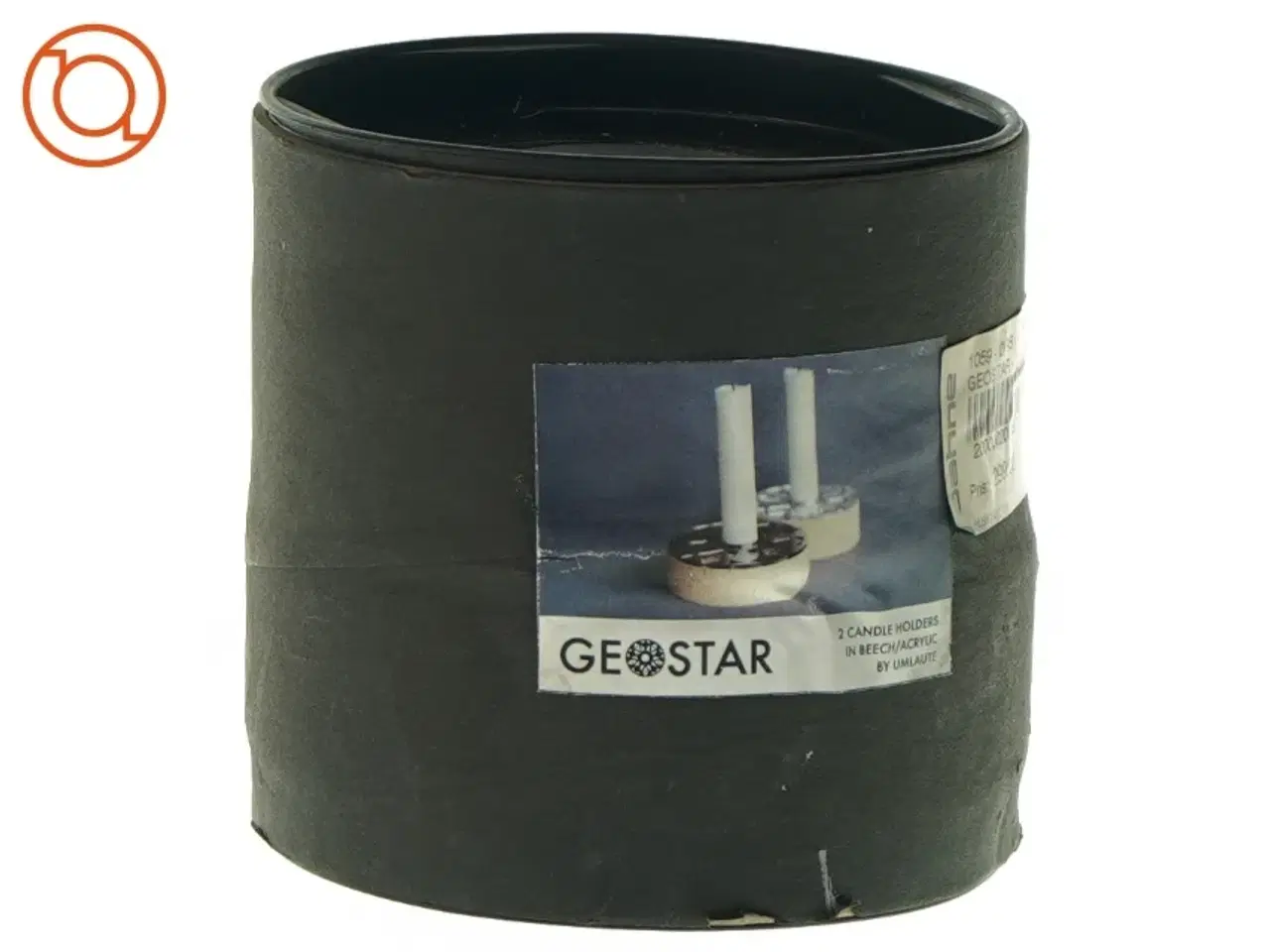 Billede 3 - Lysestager 2 stk. fra Geostar (str. 4 x 10cm)