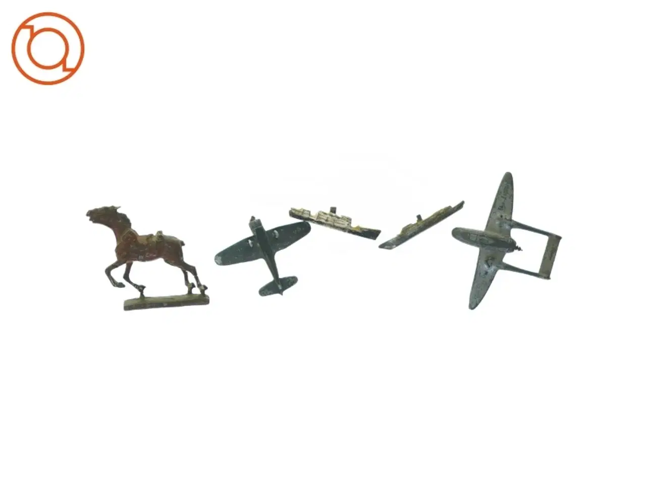 Billede 1 - Figurer i tin (str. 12 x 9 cm)