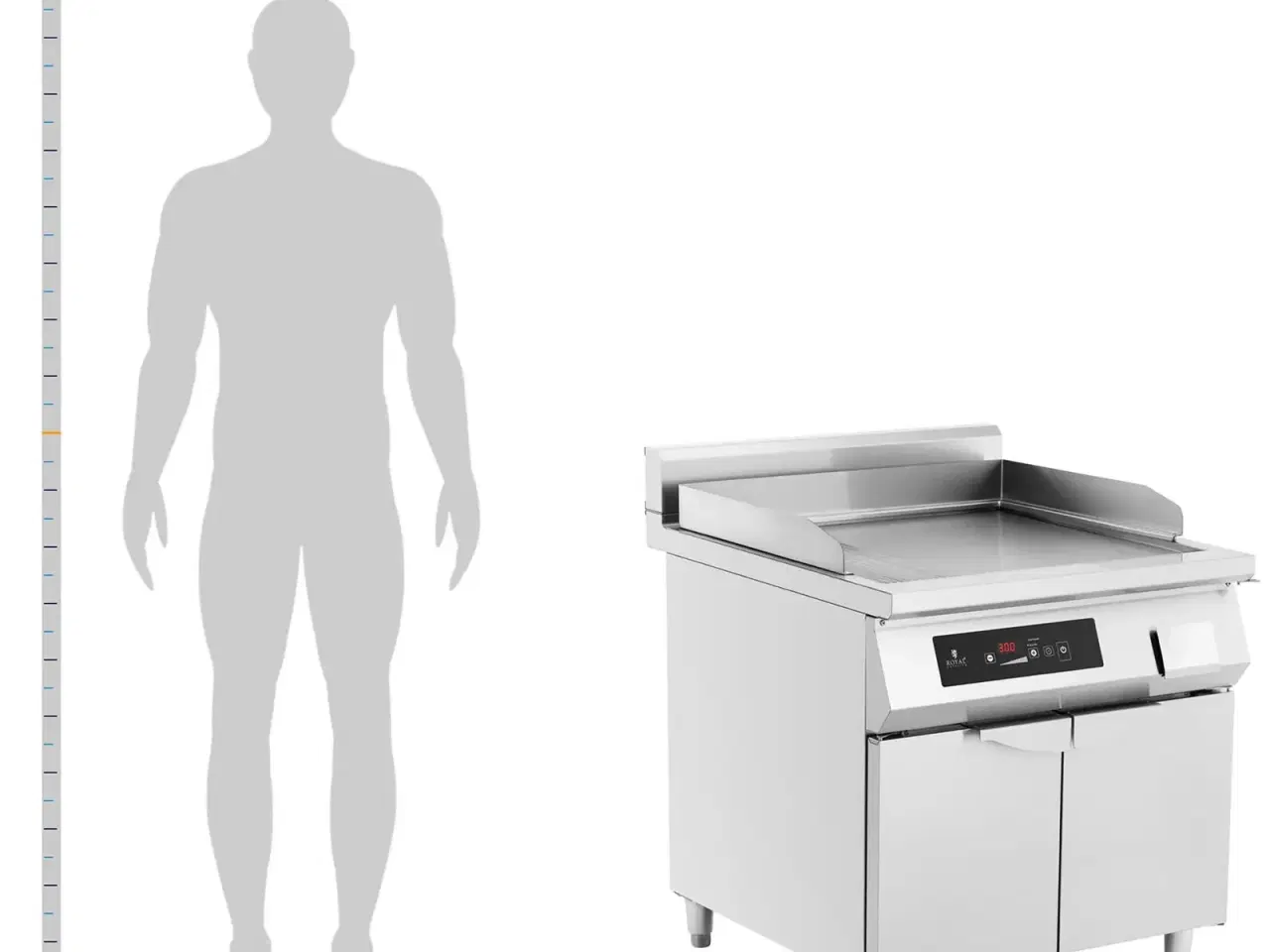 Billede 5 -  Induktionskomfur med underskab 10 kW