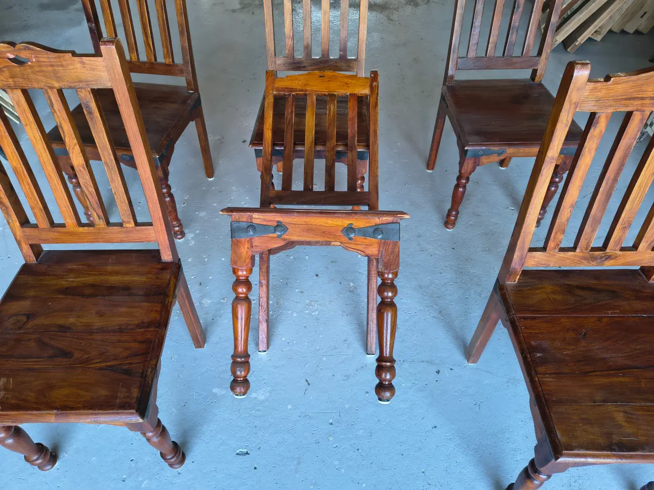 Billede 2 - 6 stk spisebordsstole 