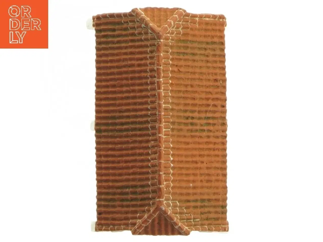 Billede 6 - Miniature model af bygning med dannebrogsflag fra Trip Trap (str. 11x7x6 cm)