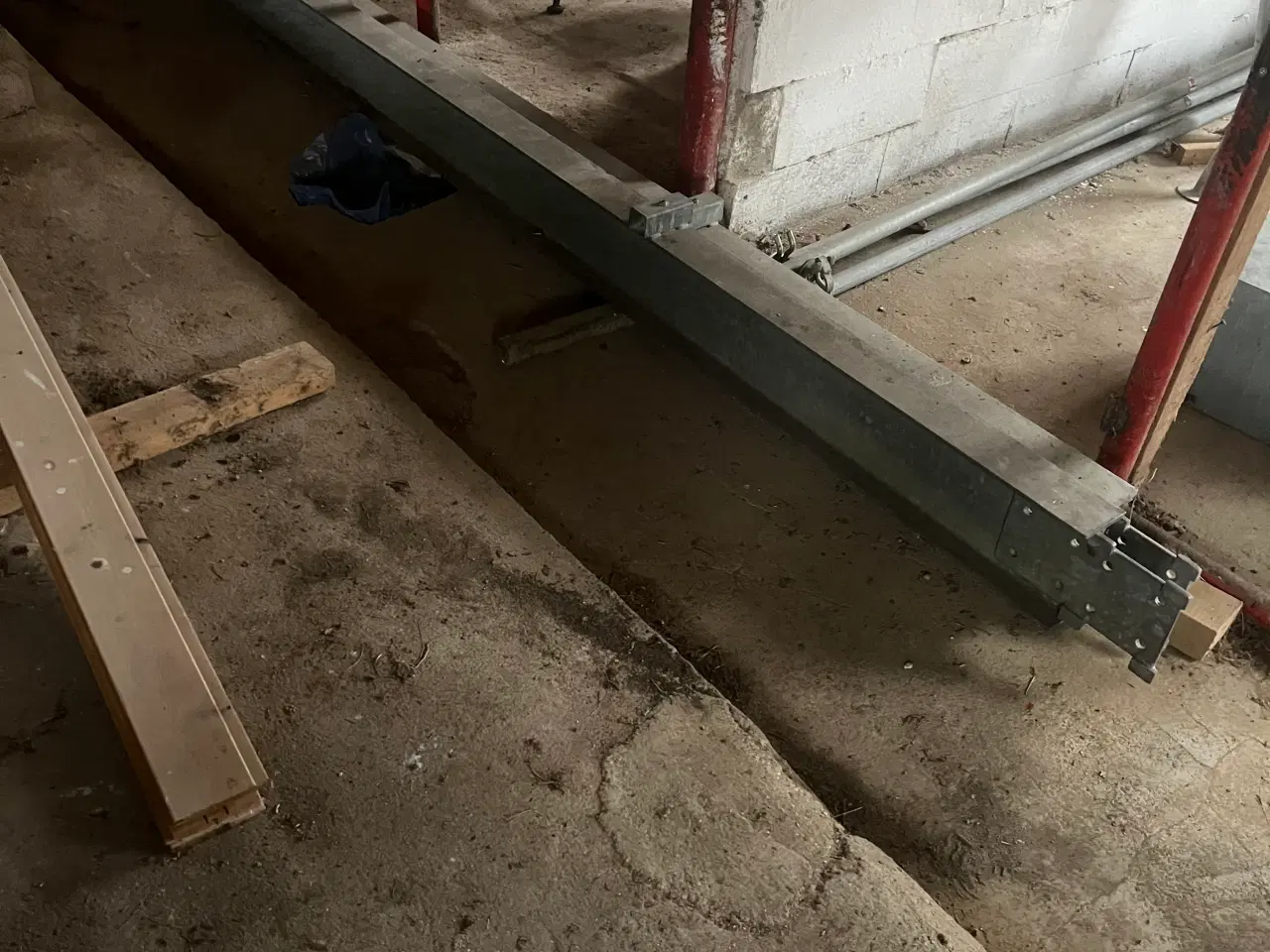 Billede 1 - I bjælke galvaniseret