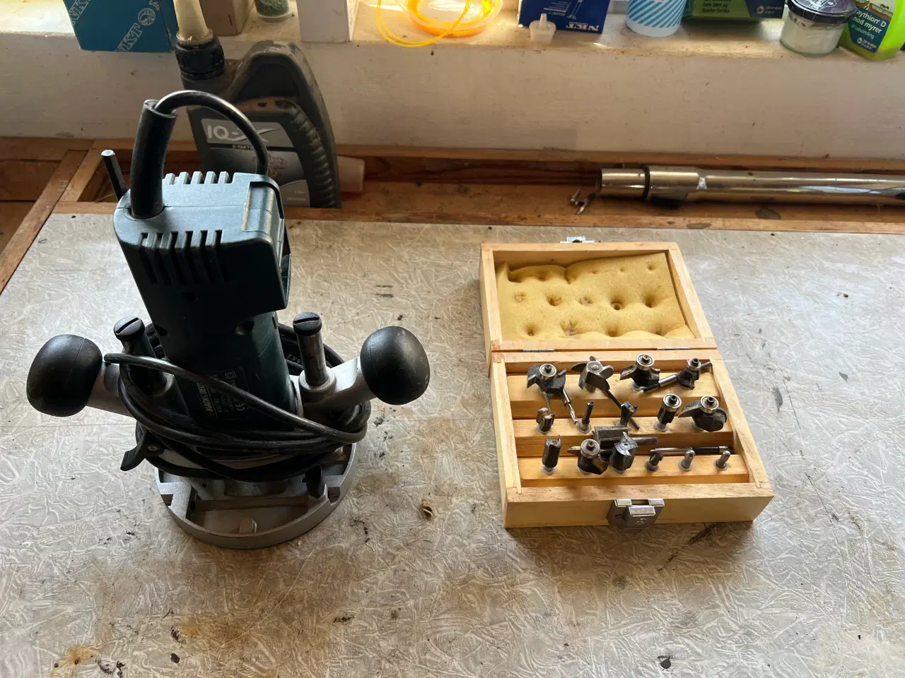 Billede 1 - Overfræser incl. jern