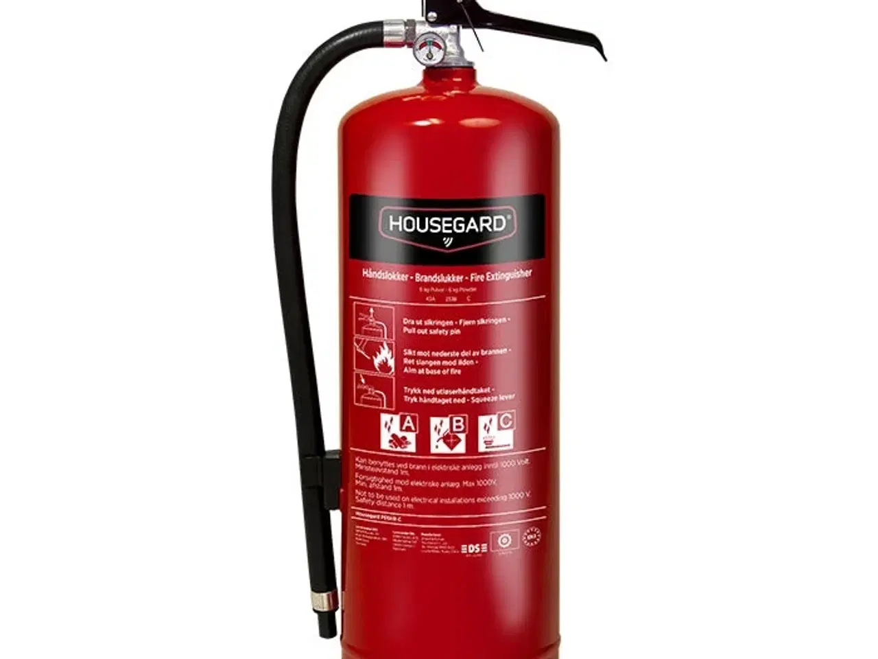 Billede 1 - Housegard brandslukker, pulver, 6 kg.
