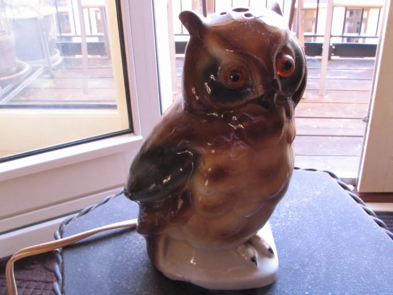 Billede 1 - Ozonlampe Ugle. Alder? Men gammel
