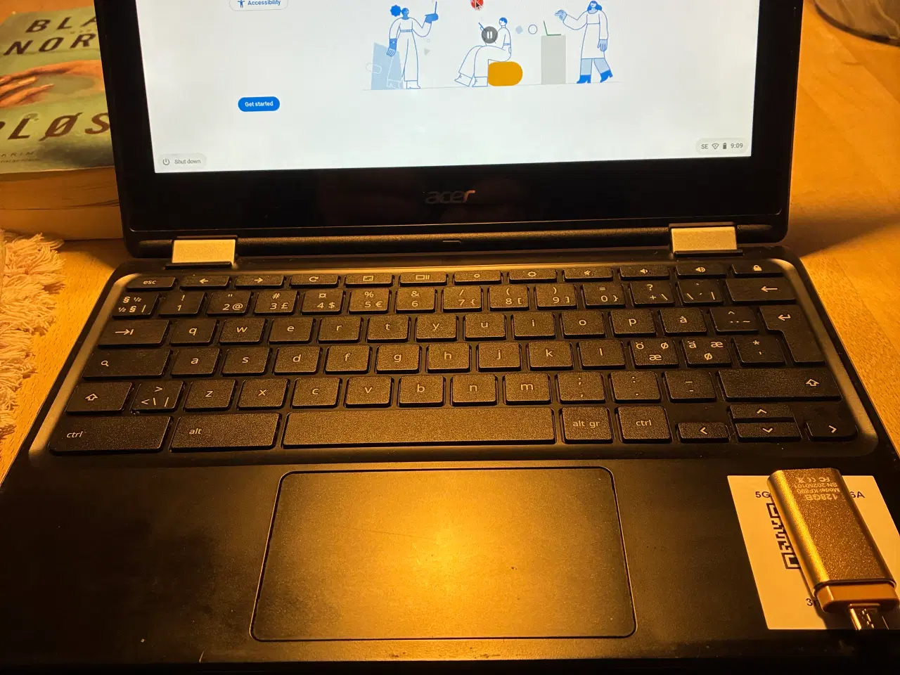 Billede 1 -  Chrome book 