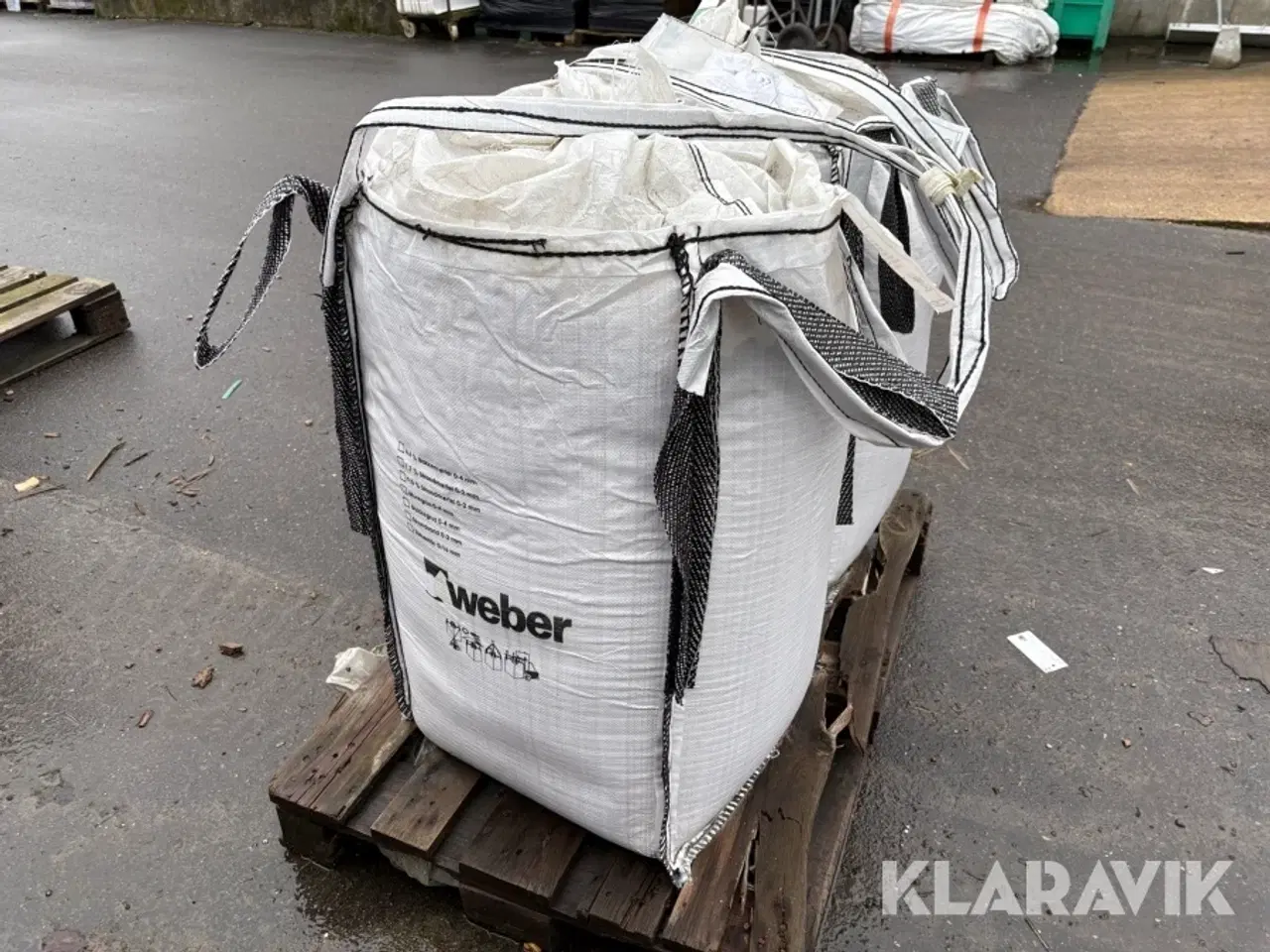 Billede 5 - Bakkemørtel Weber 0-4 mm 2x250 liter