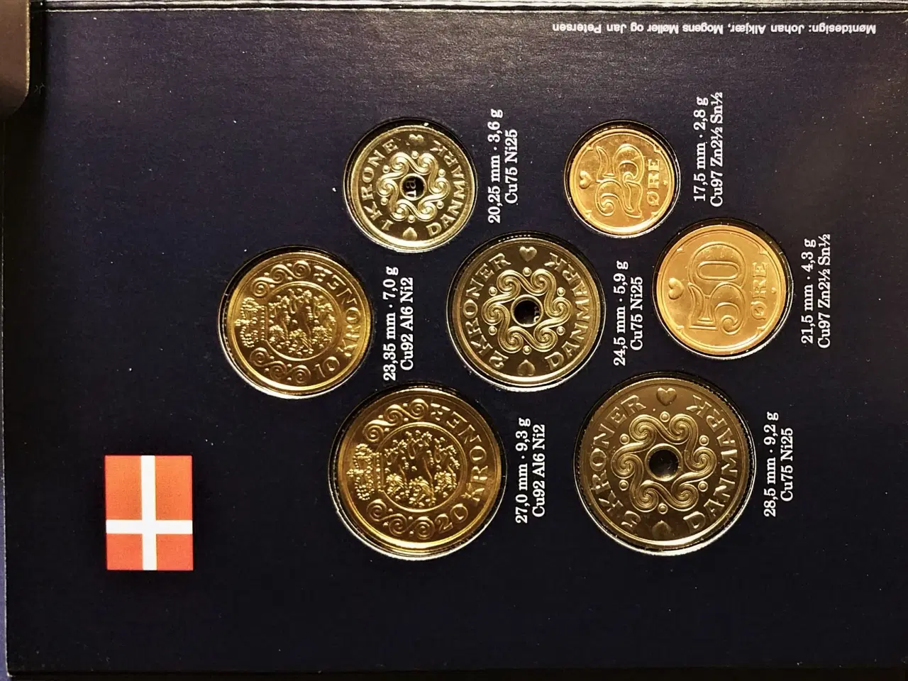 Billede 1 - DET KGL MØNTSÆT 2002  Margrethe II TOP Stand!