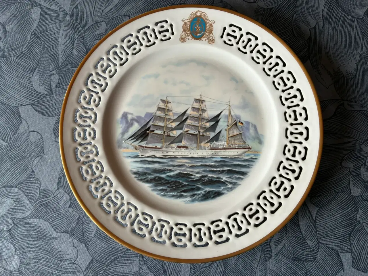 Billede 1 - Seks smukke skibsplatter sælges samlet