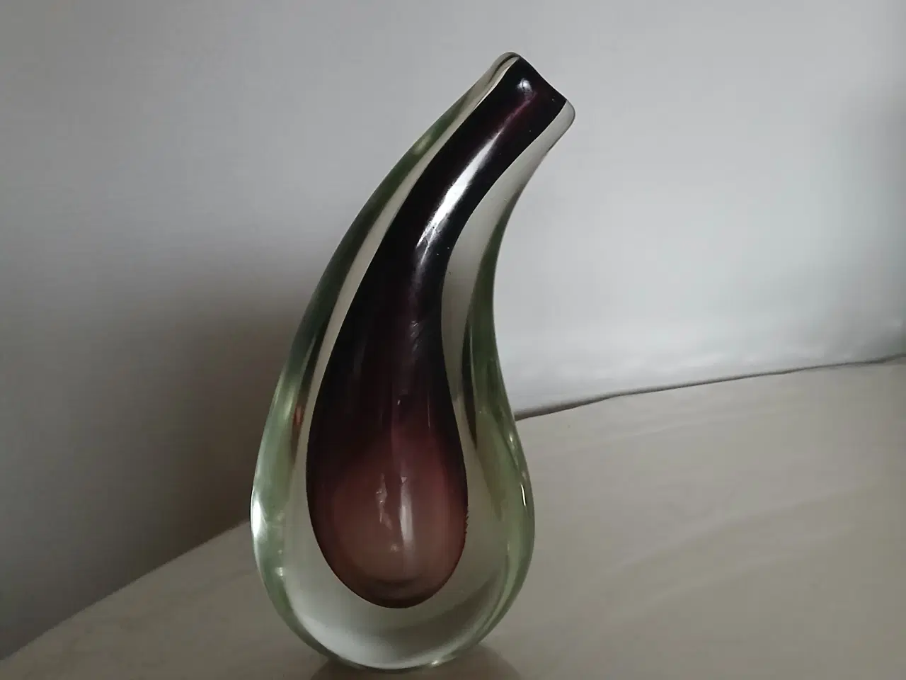 Billede 1 - Flot glas vase