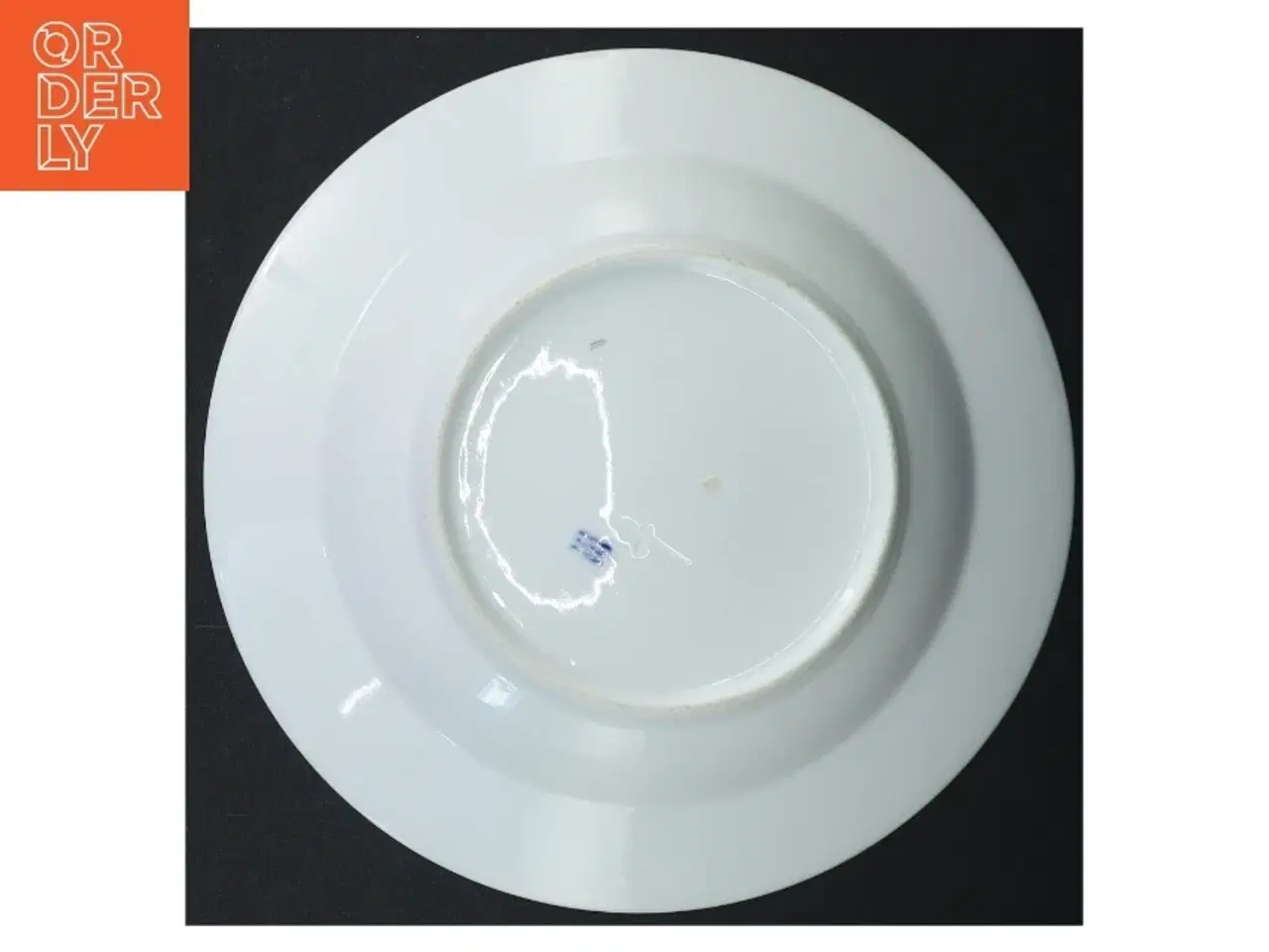 Billede 5 - Porcelænsskååle med blomsterdekoration (str. Ø 23 cm)