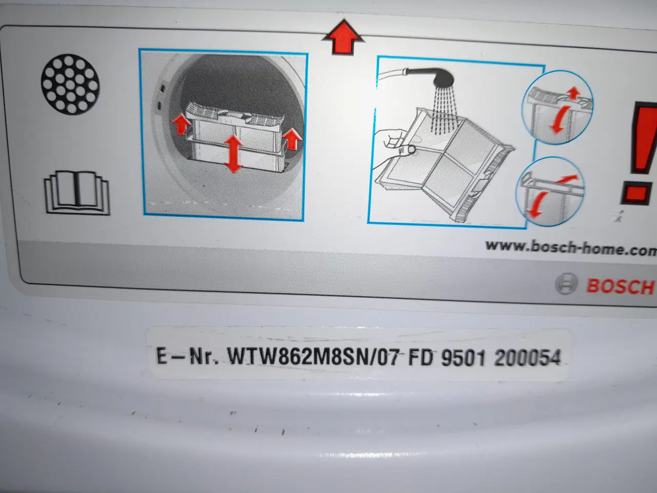 Billede 3 - Bosch 8kg kondenstumbler med varmepumpe 