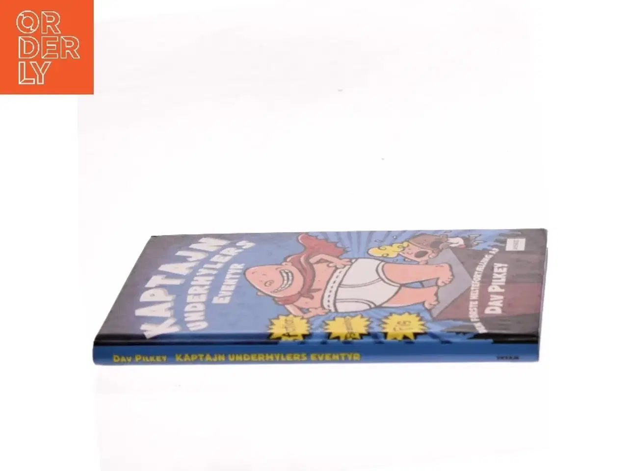 Billede 2 - Kaptajn Underhylers eventyr : den første heltefortælling af Dav Pilkey (Bog)