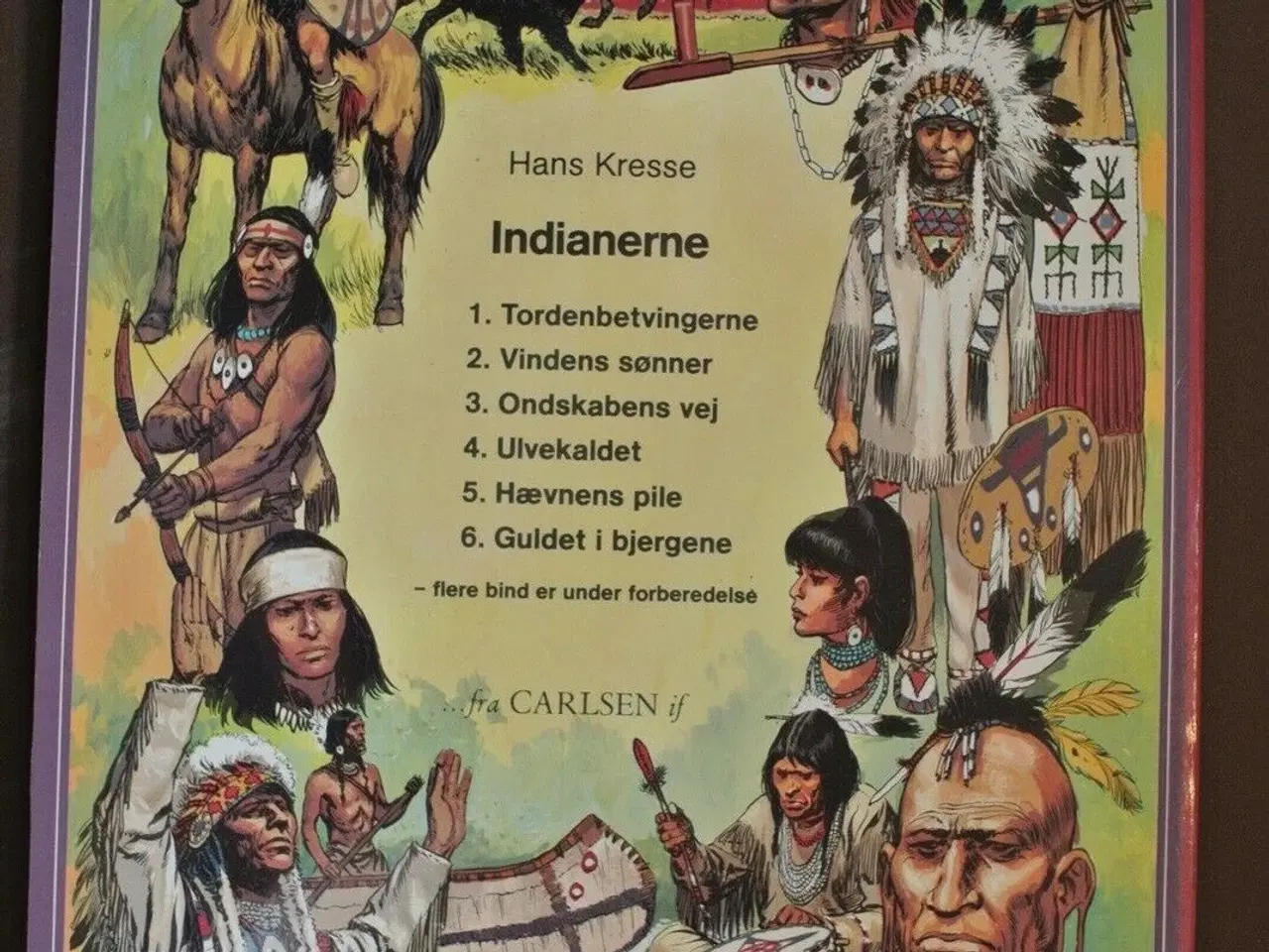 Billede 2 - indianerne 5. hævnens pile, Af hans kresse, Tegnes