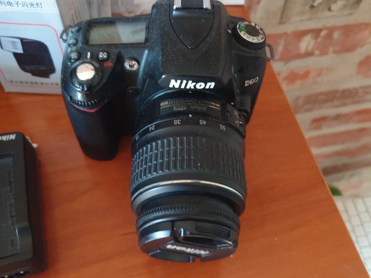 Billede 3 - Nikon D90 12.3,64 gb,18-55mm lense, blitz & taske 