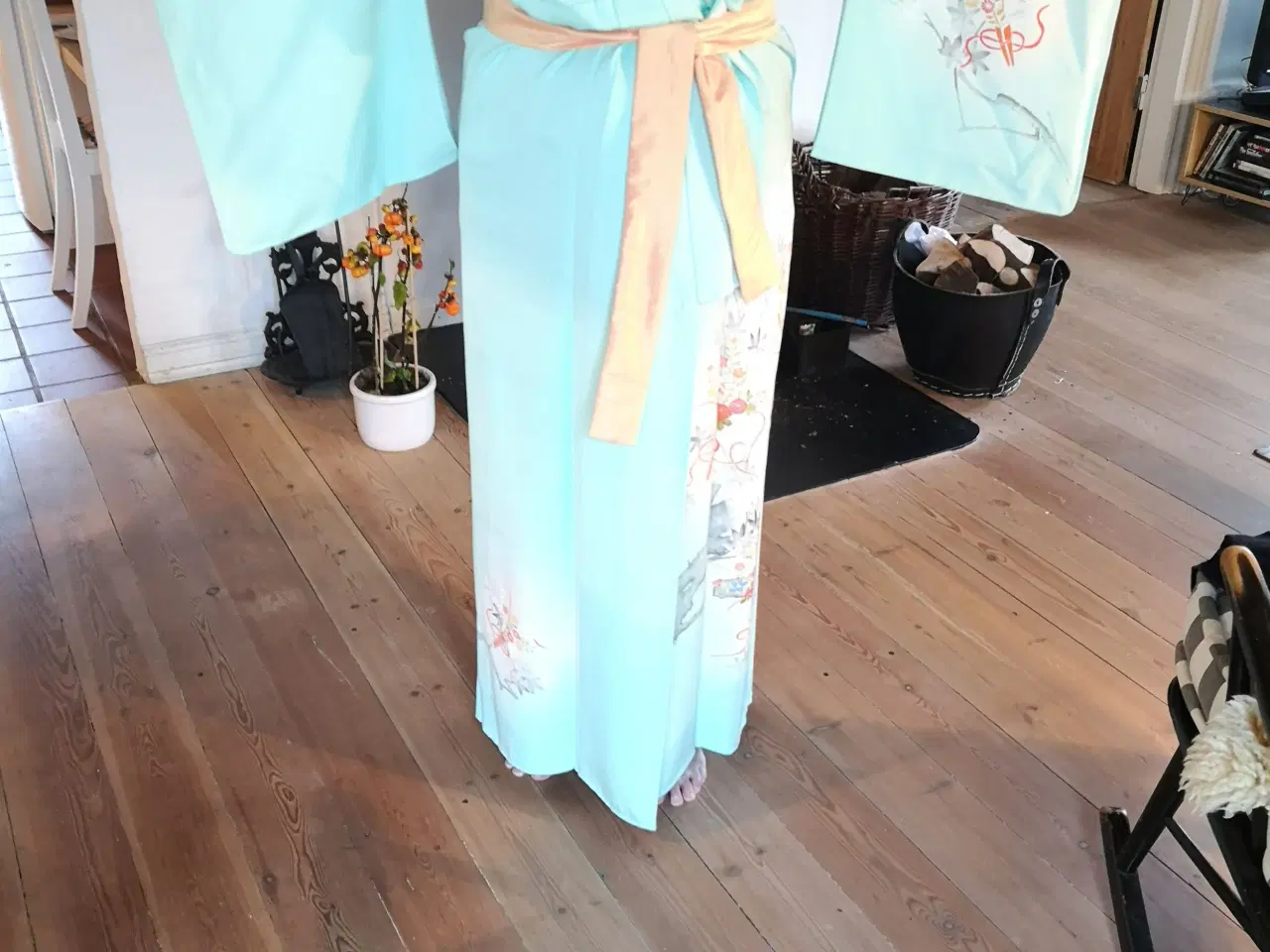 Billede 2 - Japansk silke kimono 