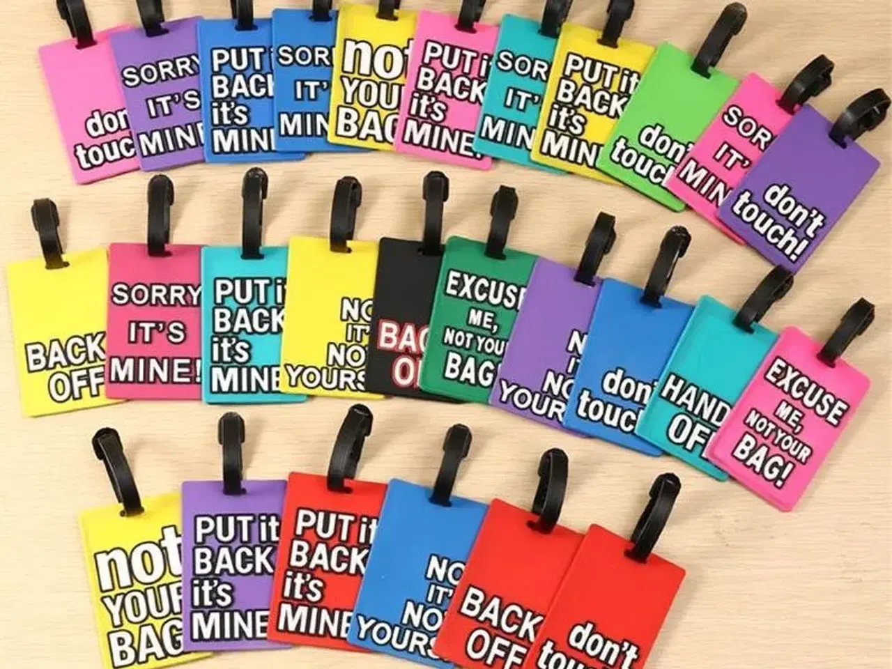 Billede 1 - Kuffertmærker - Find hurtigt din baggage