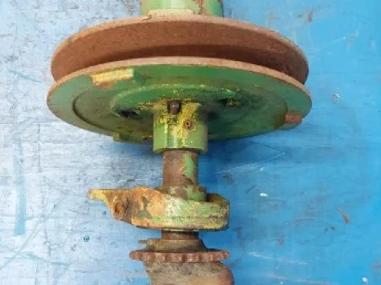 Billede 3 - John Deere 1000 14 Fod V-skive og aksel Z11169
