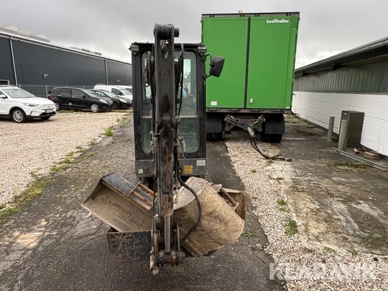 Billede 8 - Minigraver Yanmar TC19 med 4 skovle