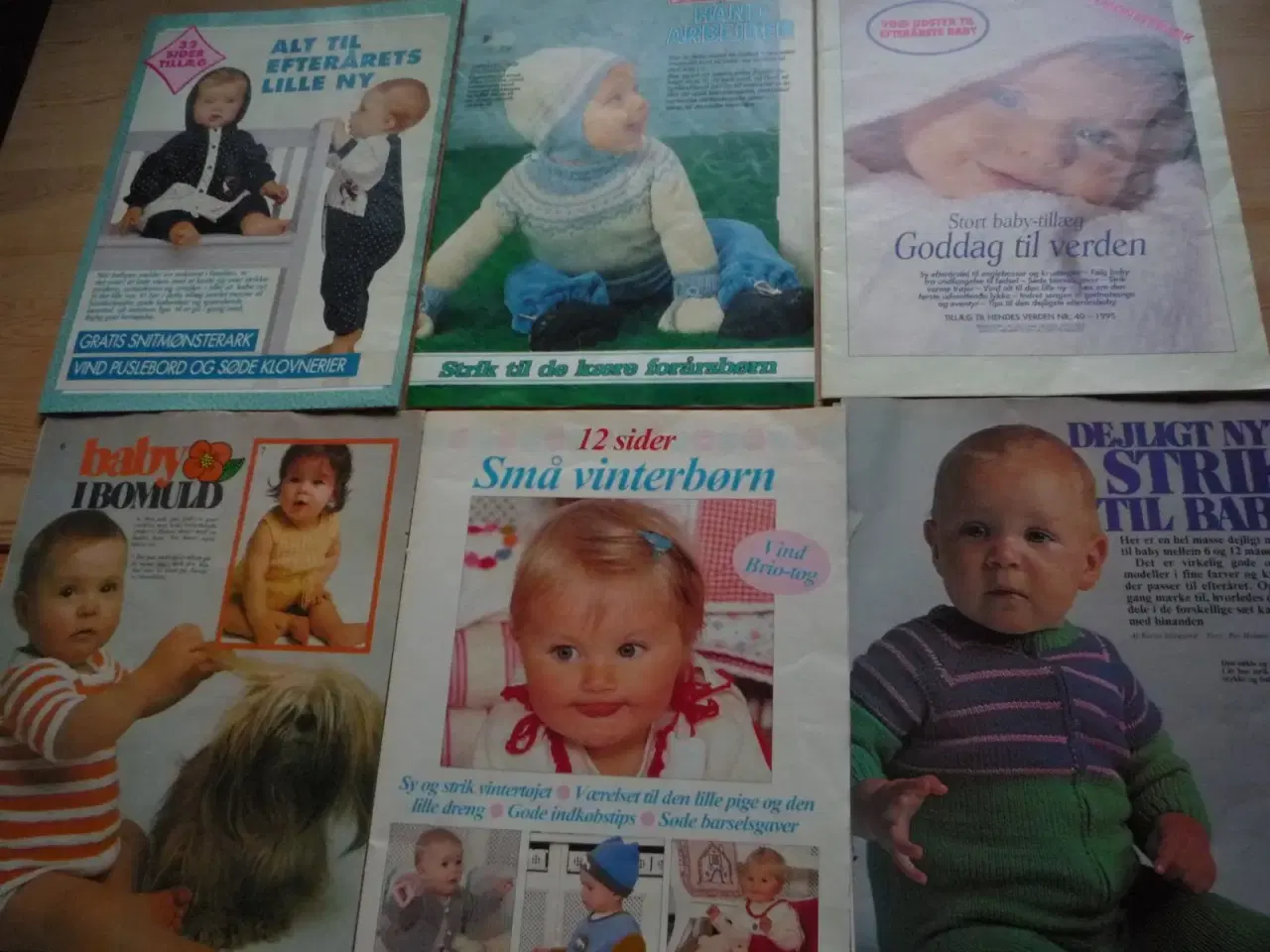 Billede 1 - 5 opskriftshæfter på babytøj