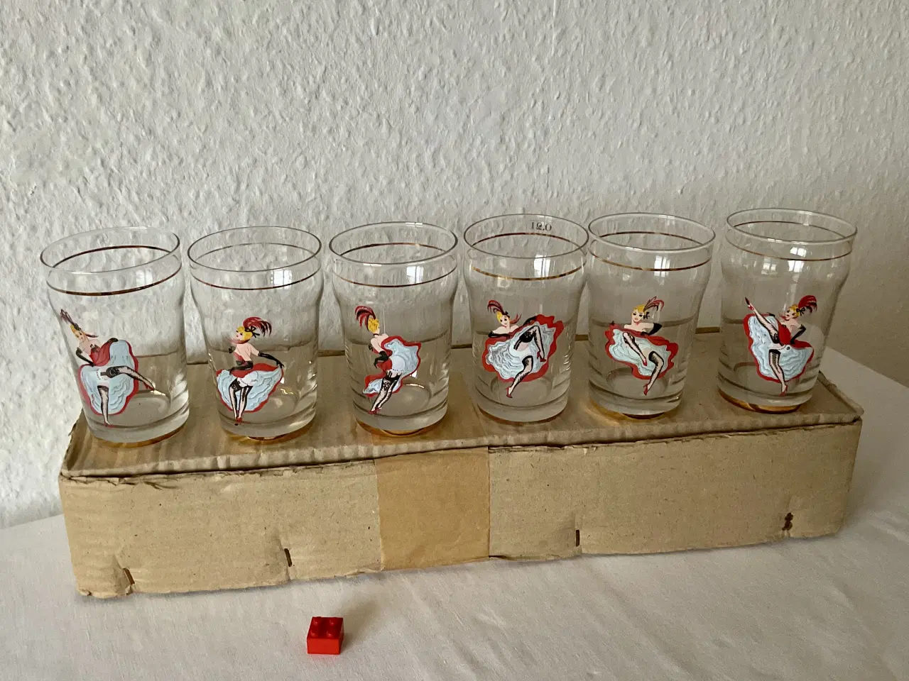 Billede 4 - Fransk Moulinrouge glas