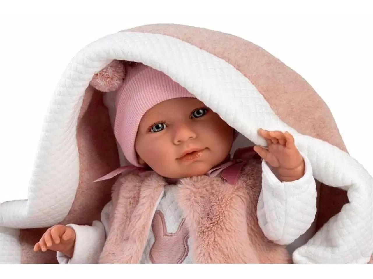 Billede 4 - Dukke med tilbehør Llorens Mimi Pink 40 cm med lift