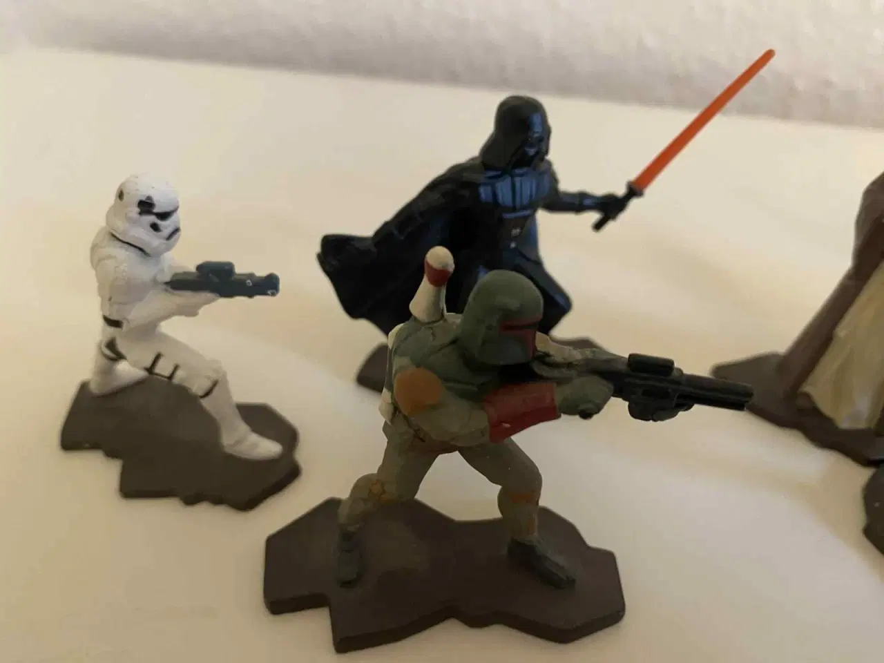 Billede 6 - Star Wars støbte metal samlerfigurer 1994 Lot