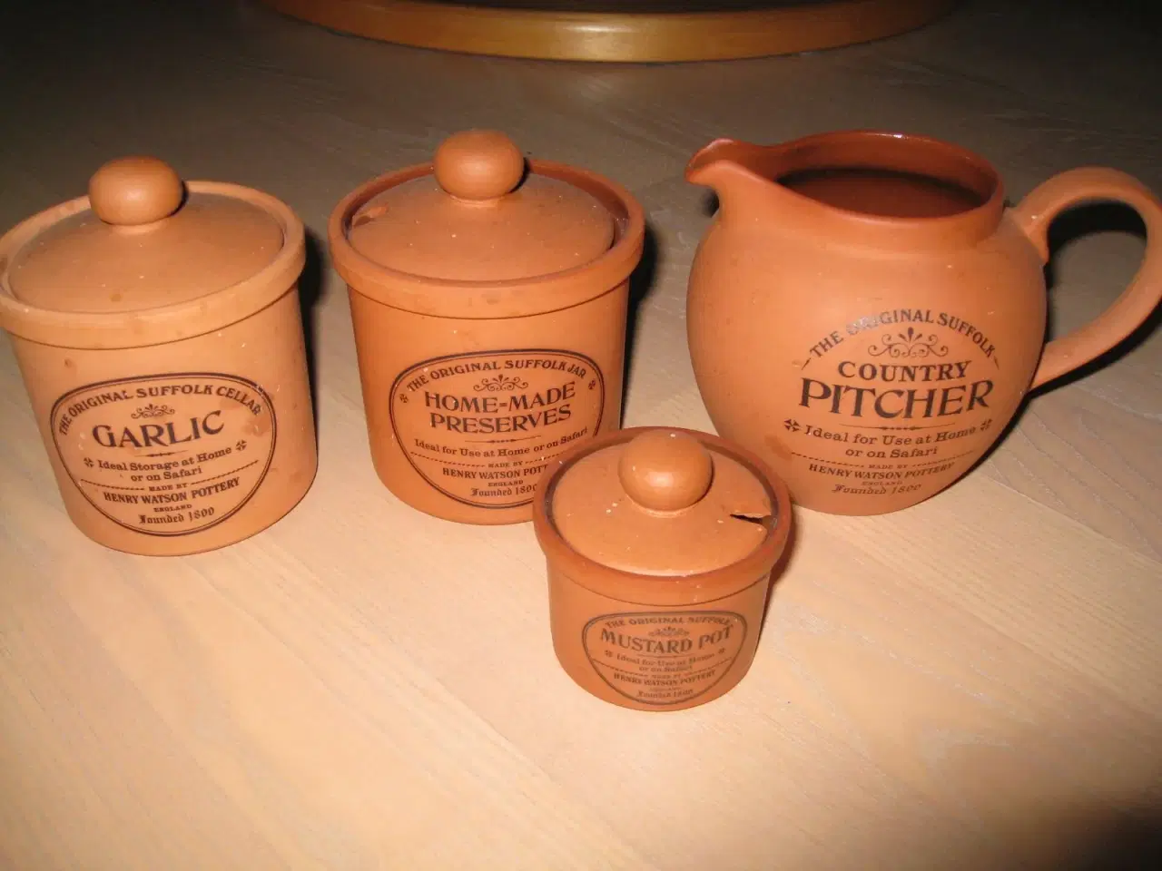 Billede 3 - Henry Watson Pottery, Krydderi krukker