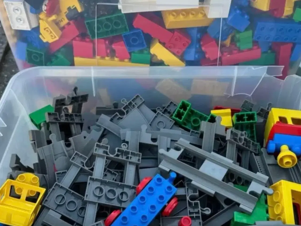 Billede 1 - Lego Duplo tog og klodser