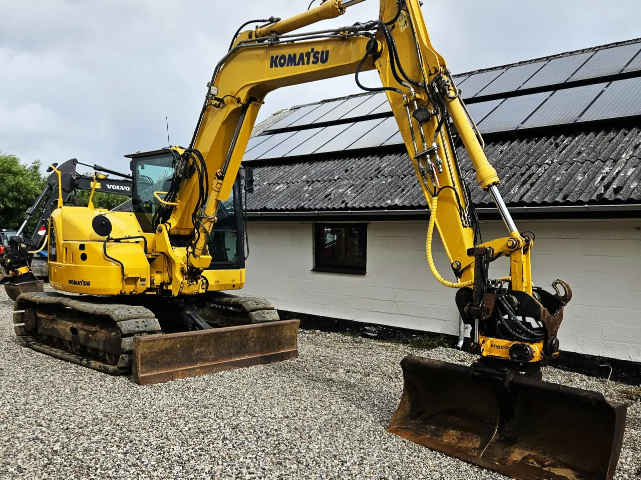 Billede 2 - Komatsu PC118 / rotortilt / skovlpakke mv.